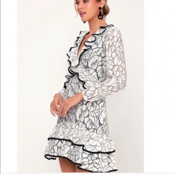NWT Keepsake the Label Encore Lace Mini Dress NWT Keepsake the Label Encore Lace Mini Dress